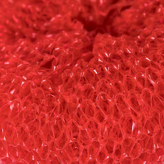 Губки (мочалки) пластиковые, сетчатые, 3&times;7 г, КОМПЛЕКТ 3 шт., для посуды, гриля, плиты, LAIMA, 603107