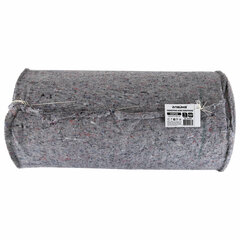 Полотно ХПП холстопрошивное ПЛОТНОЕ серое, 0,75&times;50м, 240(±10)г/<wbr/>м<sup>2</sup>, шаг 2,5мм, LAIMA Премиум, 603587