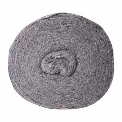 Полотно ХПП холстопрошивное ПЛОТНОЕ серое, 0,75&times;50м, 240(±10)г/<wbr/>м<sup>2</sup>, шаг 2,5мм, LAIMA Премиум, 603587