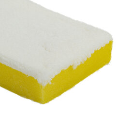 Насадка МОП для швабры самоотжимной &laquo;Бабочка&raquo; 603607, спонж/<wbr/>микрофибра 26 см, на липучке, ЛЮБАША, 603608