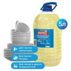 Средство моющее универсальное 5 л, ПРОГРЕСС, ПЭТ