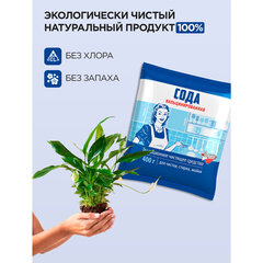Сода кальцинированная 400 г, ЗОЛУШКА