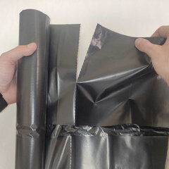 Мешки для мусора 360 л, черные, в рулоне 10 шт., ПВД, 65 мкм, 110&times;140 см, особо прочные, КОНЦЕПЦИЯ БЫТА &laquo;Профи&raquo;