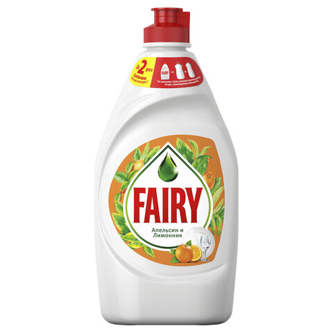 Средство для мытья посуды, 450 мл, FAIRY (Фейри) "Апельсин и лимонник"