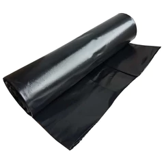 Мешки для мусора 240 л, черные, в рулоне 10 шт., ПВД, 100 мкм, 90&times;135 см, особо прочные, КБ, 3170