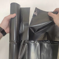 Мешки для мусора 240 л, черные, в рулоне 10 шт., ПВД, 100 мкм, 90&times;135 см, особо прочные, КБ, 3170