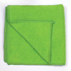 Салфетка из МИКРОФИБРЫ универсальная 30&times;30 см, зеленая, 220 г/<wbr/>м<sup>2</sup>, LAIMA, 603932
