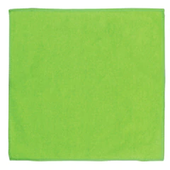 Салфетка из МИКРОФИБРЫ универсальная 30&times;30 см, зеленая, 220 г/<wbr/>м<sup>2</sup>, LAIMA, 603932