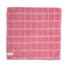 Салфетки из МИКРОФИБРЫ 25&times;25 см, КОМПЛЕКТ 4 шт. (2 стандарт, 2 клетка), 180 г/<wbr/>м<sup>2</sup>, ЛЮБАША, 603936