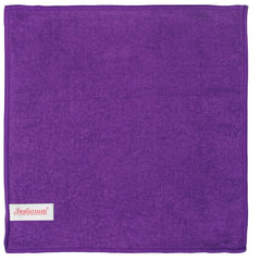 Салфетки из МИКРОФИБРЫ универсальные 25&times;25 см, КОМПЛЕКТ 12 шт., ассорти, 180 г/<wbr/>м<sup>2</sup>, ЛЮБАША, 603938