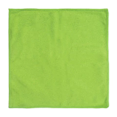 Салфетка из МИКРОФИБРЫ универсальная 25&times;25 см, зеленая, 180 г/<wbr/>м<sup>2</sup>, ЛЮБАША ЭКОНОМ, 603950