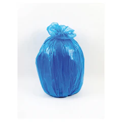 Мешки для мусора 160 л, синие, в рулоне 10 шт., ПВД, 21 мкм, 120&times;87 см, PACLAN &laquo;Big&Strong&raquo;