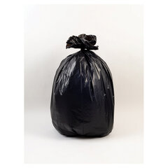 Мешки для мусора 160 л, черные, в рулоне 20 шт., ПВД, 30 мкм, 87&times;120 см, PACLAN &laquo;Professional&raquo;