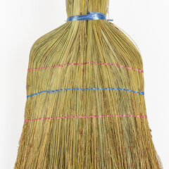 Веник сорго 3-х прошивной ЛЮБАША &laquo;СТАНДАРТ&raquo;, длина 79 см, 604228