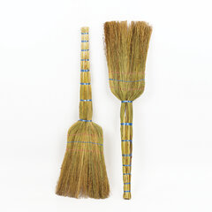 Веник сорго 3-х прошивной ЛЮБАША &laquo;СТАНДАРТ&raquo;, длина 79 см, 604228