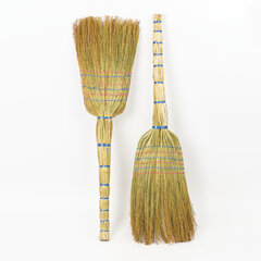Веник сорго 6-ти прошивной ЛЮБАША &laquo;ПРЕМИУМ&raquo;, длина 79 см, 604230