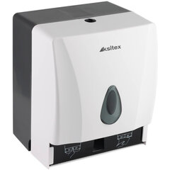 Диспенсер для полотенец KSITEX (Система H3/<wbr/>Н1), ZZ (V) и в рулонах, белый, ТН-8218A