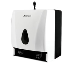 Диспенсер для полотенец KSITEX (Система H3/<wbr/>Н1), ZZ (V) и в рулонах, белый, ТН-8218A