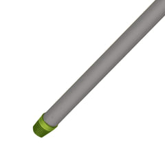 Черенок рукоятка для инвентаря 120 см, еврорезьба, металлопластик, цвет ассорти, YORK, 91020