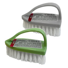 Щетка для одежды/<wbr/>обуви, средняя, 7,5&times;10,5&times;5 см, пластик, цвет ассорти, &laquo;Утюжок&raquo;, YORK, 40020