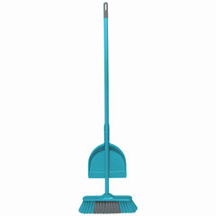 Совок для мусора КОМПЛЕКТ щетка + рукоятка / черенок 110 см, совок крепится на рукоятку, щетка 32 см, щетина 7 см, еврорезьба, YORK &laquo;Tandem&raquo;