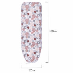 Чехол для гладильной доски УНИВЕРСАЛЬНЫЙ, 140&times;52 см, БОЛЬШОЙ, цвет ассорти, Тефлон, DOGRULAR