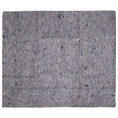Тряпка для мытья пола 50&times;60 см, плотность 240 г/<wbr/>м<sup>2</sup>, серое ХПП, 95% хлопок, 5% полиэфир, ЛЮБАША, 604690