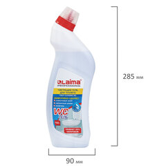 Средство для уборки туалета кислотное 750 г, LAIMA PROFESSIONAL &laquo;Морской бриз-WC Гель&raquo;, утенок, 604794