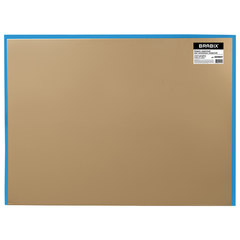 Коврик защитный напольный BRABIX, поликарбонат, 120&times;150 см, глянец, толщина 1 мм, 604847