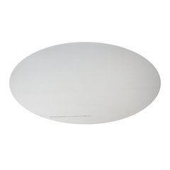 Коврик защитный напольный BRABIX, поликарбонат, КРУГ диаметр 100 см, глянец, толщина 1 мм, 604849