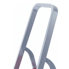 Стремянка алюминиевая 5 ШИРОКИХ СТУПЕНЕЙ 13 см, площадка 1,1 м, нагрузка 225 кг, вес 6 кг, НОВАЯ ВЫСОТА, 3117105