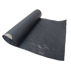 Мешки для мусора 60 л, завязки, синие, в рулоне 10 шт., ПВД, 30 мкм, 70&times;60 см, прочные, КОНЦЕПЦИЯ БЫТА VITALUX