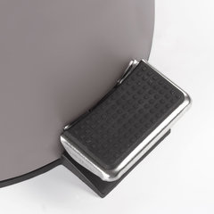 Ведро мусорное с педалью 12 литров &laquo;Classic&raquo;, СЕРОЕ МАТОВОЕ, металлическое, со съемным внутренним ведром, LAIMA, 604944