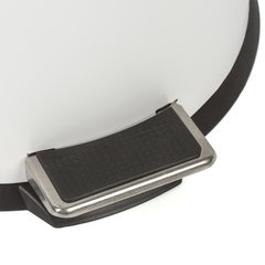 Ведро мусорное с педалью 20 литров &laquo;Classic&raquo;, БЕЛОЕ ГЛЯНЦЕВОЕ, металлическое, со съемным внутренним ведром, LAIMA, 604949