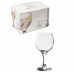 Бокал для вина на ножке, 290 мл, МАЛЫЙ РАЗМЕР, КОМПЛЕКТ 6 штук, стекло, PASABAHCE &laquo;БИСТРО&raquo;, фирменная подарочная упаковка, 44411