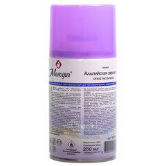 Сменный баллон 250 мл МЕЛОДИЯ &laquo;Альпийская свежесть&raquo;, для автоматических освежителей, универсальный, 605228