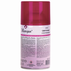 Сменный баллон 250 мл МЕЛОДИЯ &laquo;Цветочный&raquo;, для автоматических освежителей, универсальный, 605230