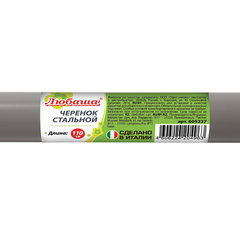 Черенок рукоятка для инвентаря 110 см, еврорезьба, металлопластик 0,25 мм, ЛЮБАША &laquo;ЭКОНОМ&raquo; (ИТАЛИЯ), 605237