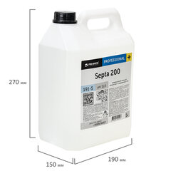 Средство моющее c дезинфицирующим эффектом 5 л PRO-BRITE SEPTA 200, концентрат