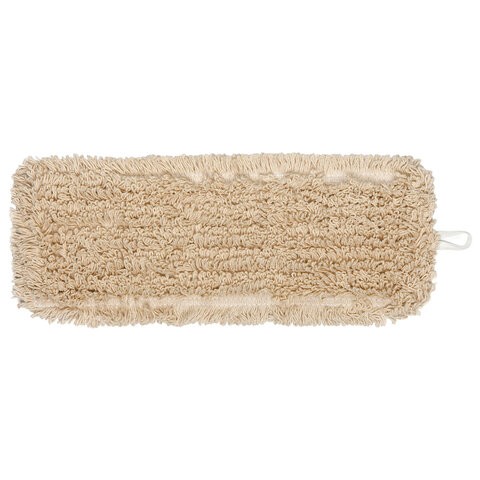 Насадка МОП плоская 60 см для швабры-рамки, карманы, нашивной хлопок, LAIMA EXPERT, 605305