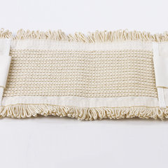 Насадка МОП плоская для швабры/<wbr/>держателя 40 см, уши/<wbr/>карманы (ТИП У/<wbr/>К), пробивной хлопок, LAIMA EXPERT, 605307