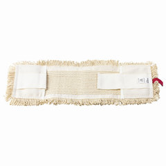 Насадка МОП плоская для швабры/<wbr/>держателя 40 см, уши/<wbr/>карманы (ТИП У/<wbr/>К), хлопок/<wbr/>микрофибра, LAIMA EXPERT, 605309