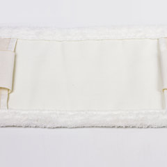 Насадка МОП плоская для швабры/<wbr/>держателя 40 см, уши/<wbr/>карманы (ТИП У/<wbr/>К), микрофибра, LAIMA EXPERT, 605311