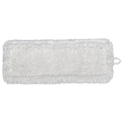 Насадка МОП плоская для швабры/<wbr/>держателя 40 см, уши/<wbr/>карманы (ТИП У/<wbr/>К), петлевая микрофибра, LAIMA EXPERT, 605315