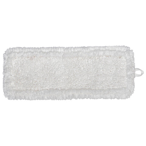 Насадка МОП плоская для швабры/держателя 40 см, уши/карманы (ТИП У/К), петлевая микрофибра, LAIMA EXPERT, 605315
