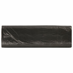 Мешки для мусора 60 л черные в рулоне 20 шт., ПНД 5 мкм, 57&times;65 см, ЛЮБАША эконом, 605331