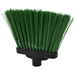 Метла синтетическая плоская &laquo;МИШЕЛЬ&raquo; ширина 24 см, высота 18,9 см, без черенка, еврорезьба, LAIMA EXPERT, 605370