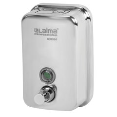 Дозатор для жидкого мыла LAIMA PROFESSIONAL INOX (гарантия 3 года), 0,5 л, нержавеющая сталь, зеркальный, 605394
