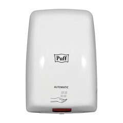 Сушилка для рук PUFF-8815, 1000 Вт, пластик, белая