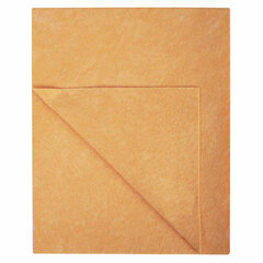 Тряпка ВИСКОЗНАЯ универсальная STANDART, 50&times;60 см, 120 г/<wbr/>м<sup>2</sup>, оранжевая, ЛЮБАША, К4118, 605498